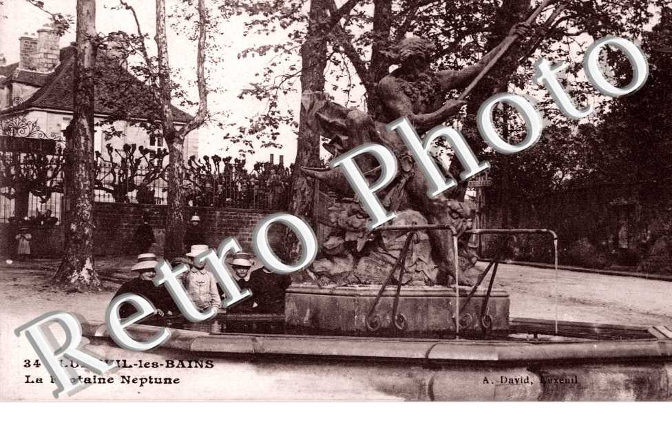 la fontaine de Neptune