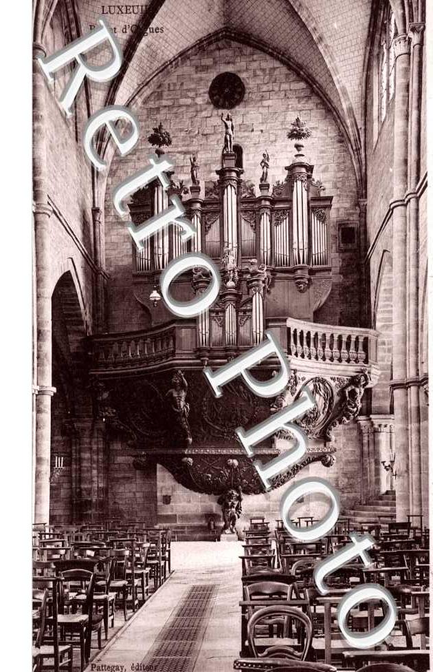 Interieur d'Eglise - Buffet d'Orgues