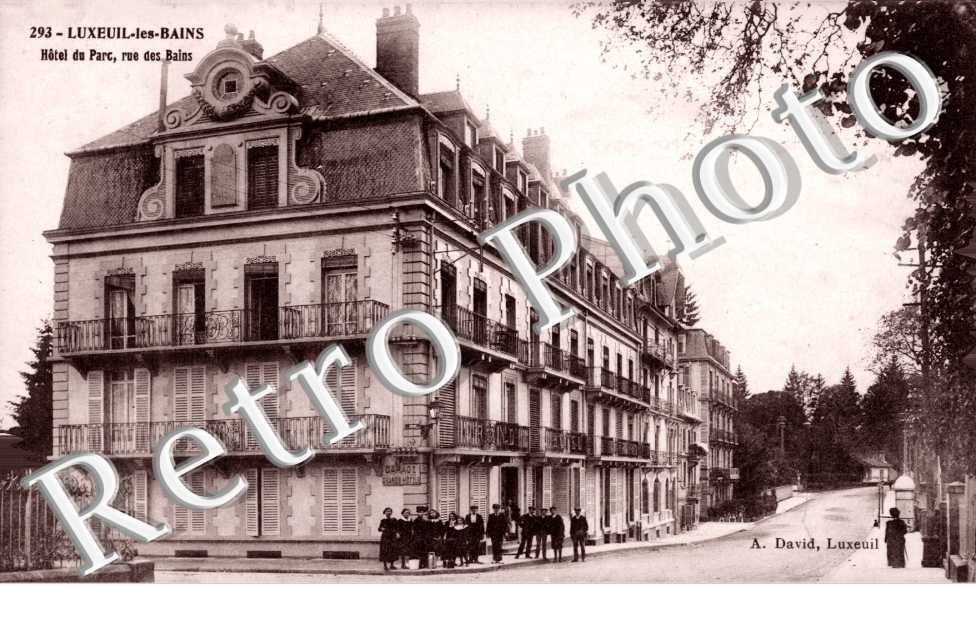 Hotel du Parc, rue des Bains