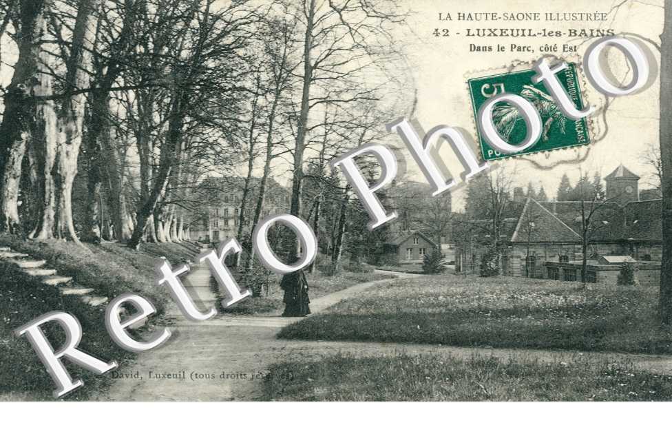 dans le parc, cote Est
