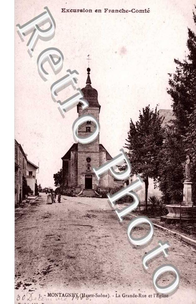 Eglise et grande rue