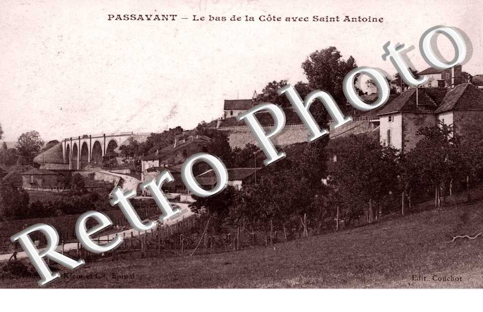 Le bas de la cote avec Saint-Antione