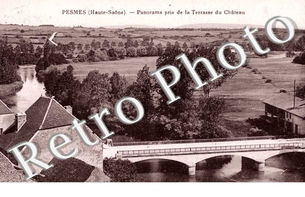 Panorama pris de la Terrasse du Chateau
