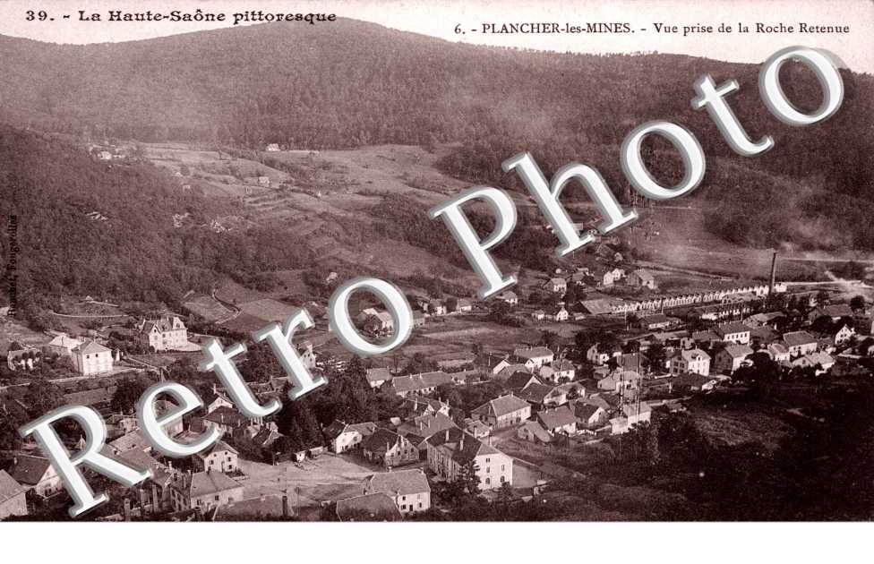 Vue prise de la roche Retenue