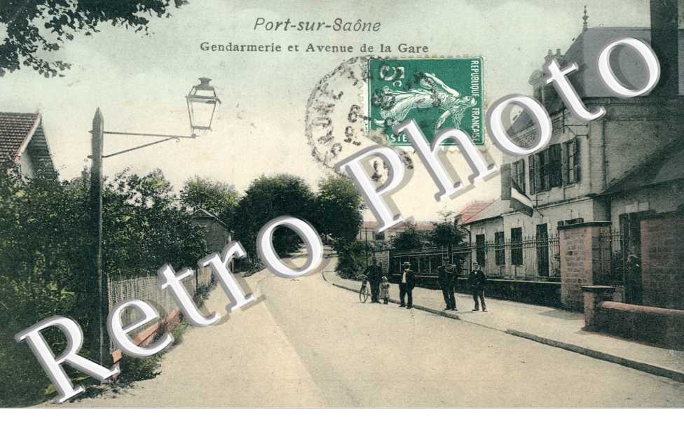 gendarmerie et avenue de la gare