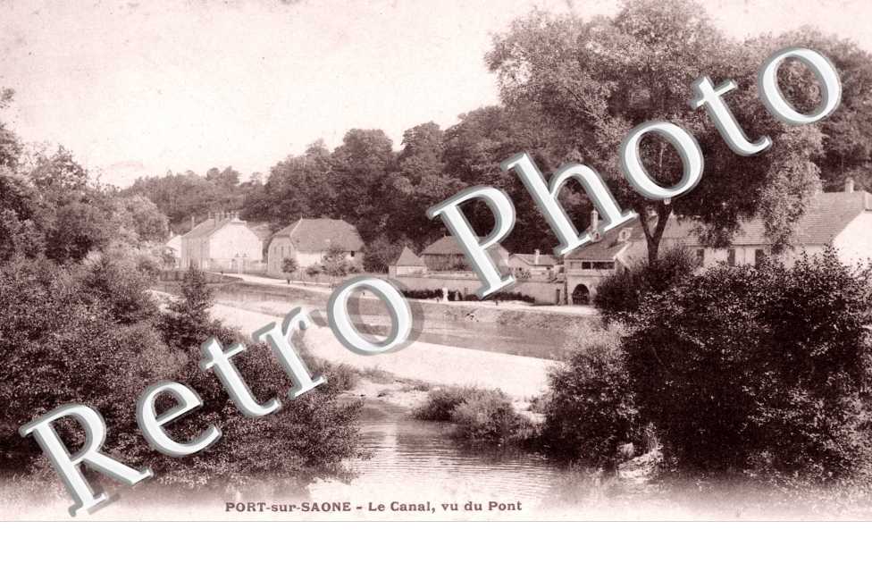 le Canal vu du Pont