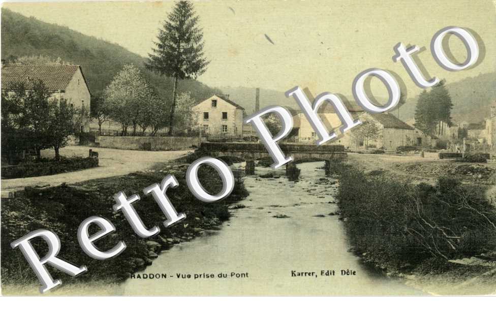 Vue prise du pont