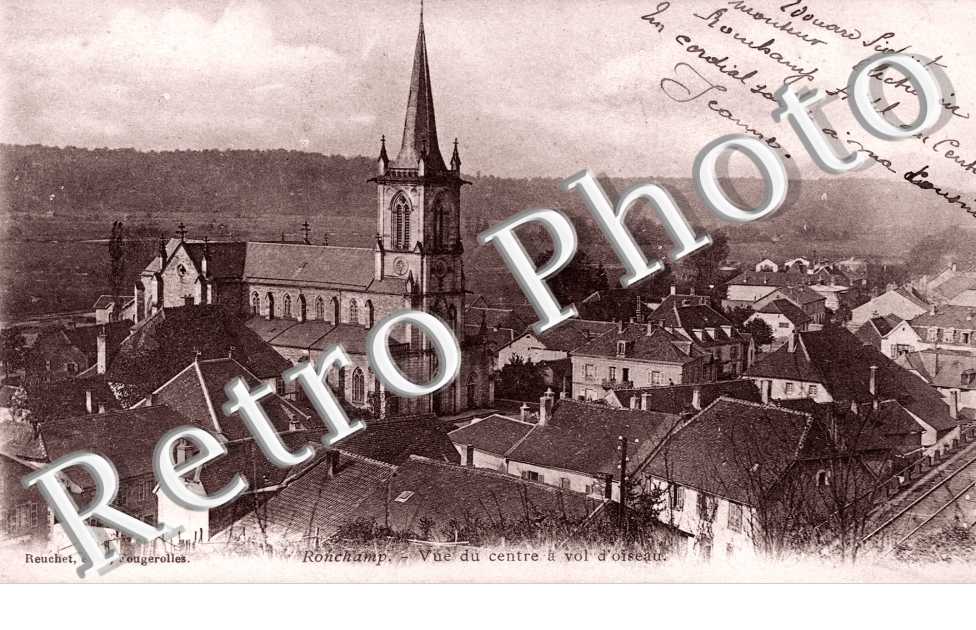 Vue du centre a vol d&#039;oiseau