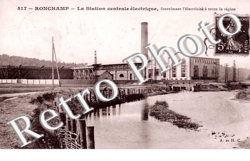 La station centrale electrique, fournissant l&#039;electricite a toute la region