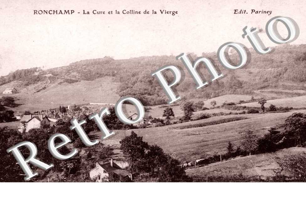 la Cure et la Colline de la Vierge