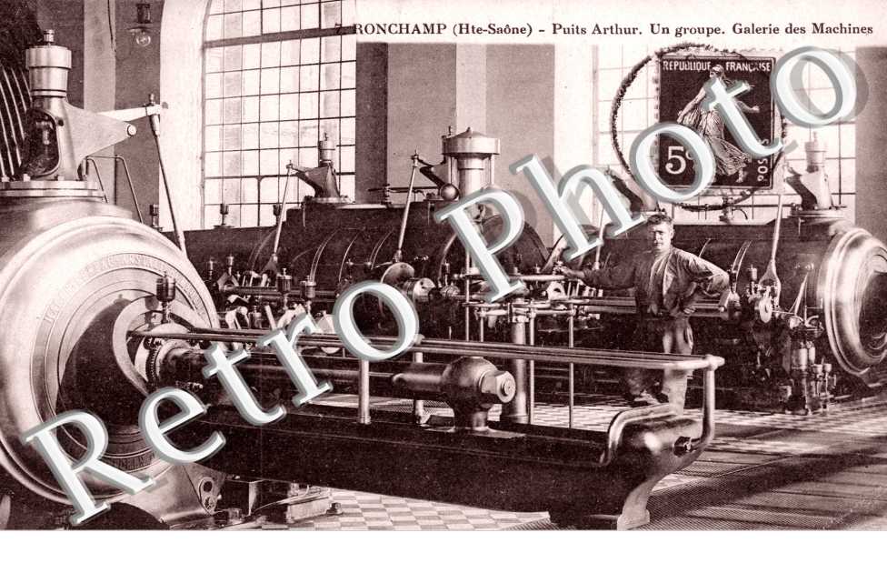 Puits Arthur, Un groupe, Galerie des Machines