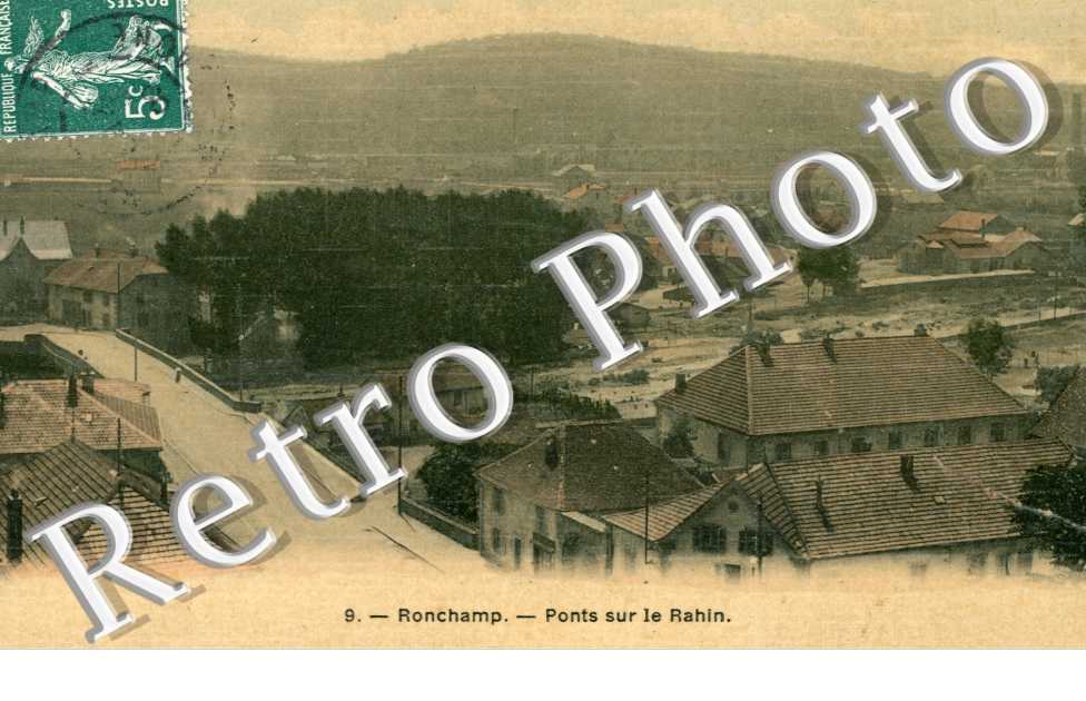 Ponts sur le Rahin
