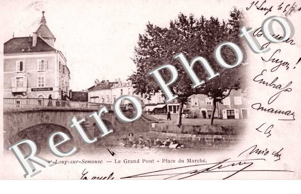 Le grand pont  - place du marche