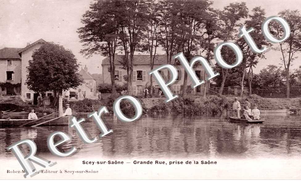 grande rue, prise de la saone