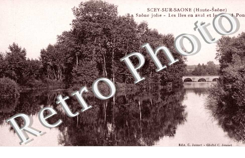 la Saone Jolie - les Iles en Aval