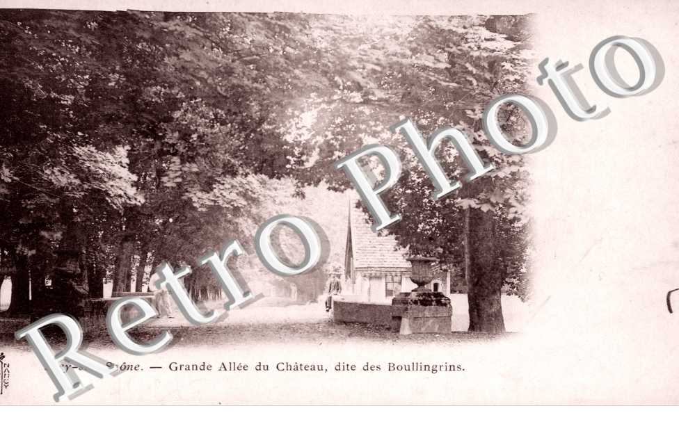 grande allee du chateau, dite des boullingrins