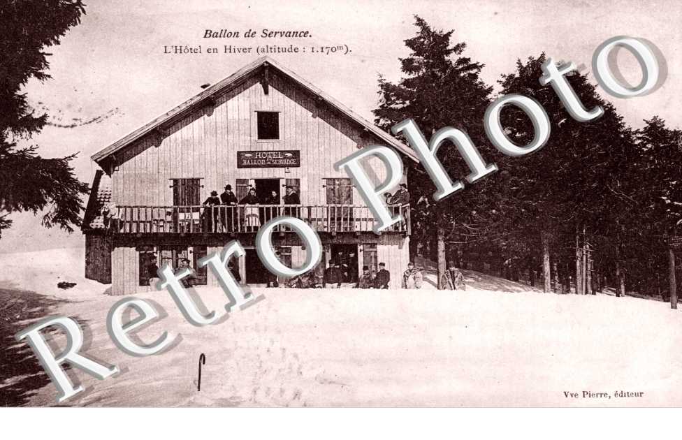 Hotel en hiver