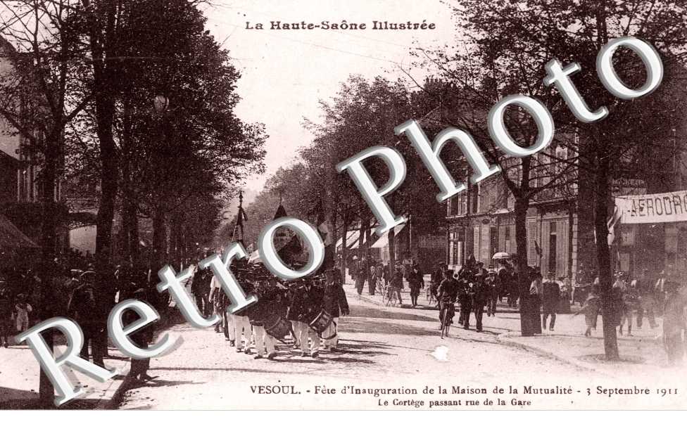 Rue de la Gare 3 septembre 1911
