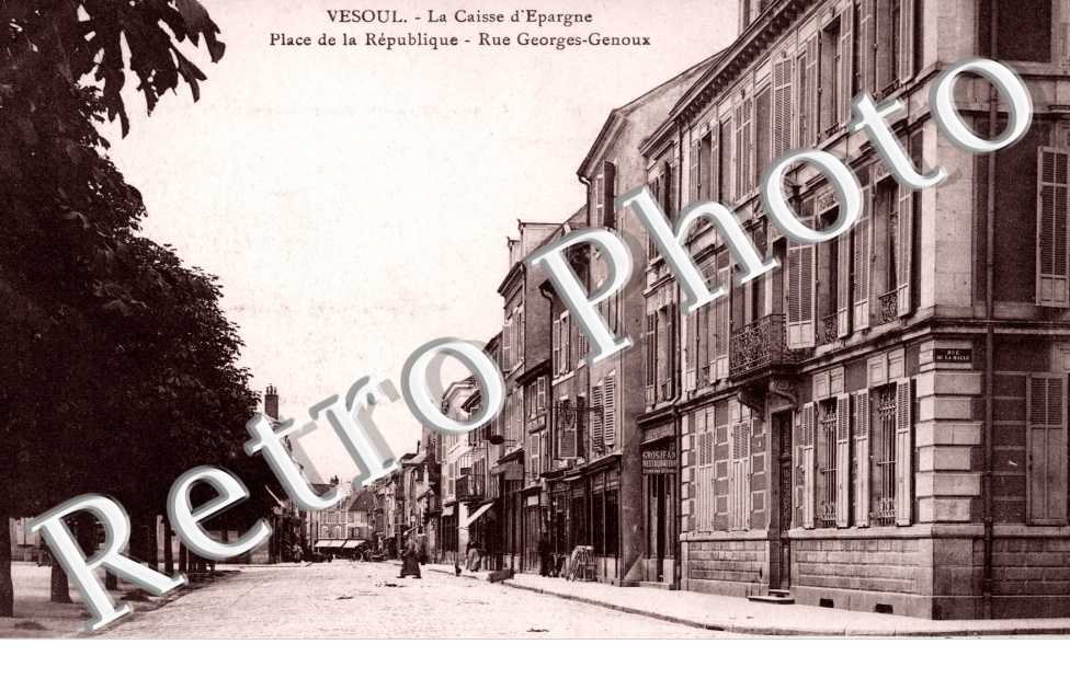 RUE GEORGES GENOUX  place de la Republique
