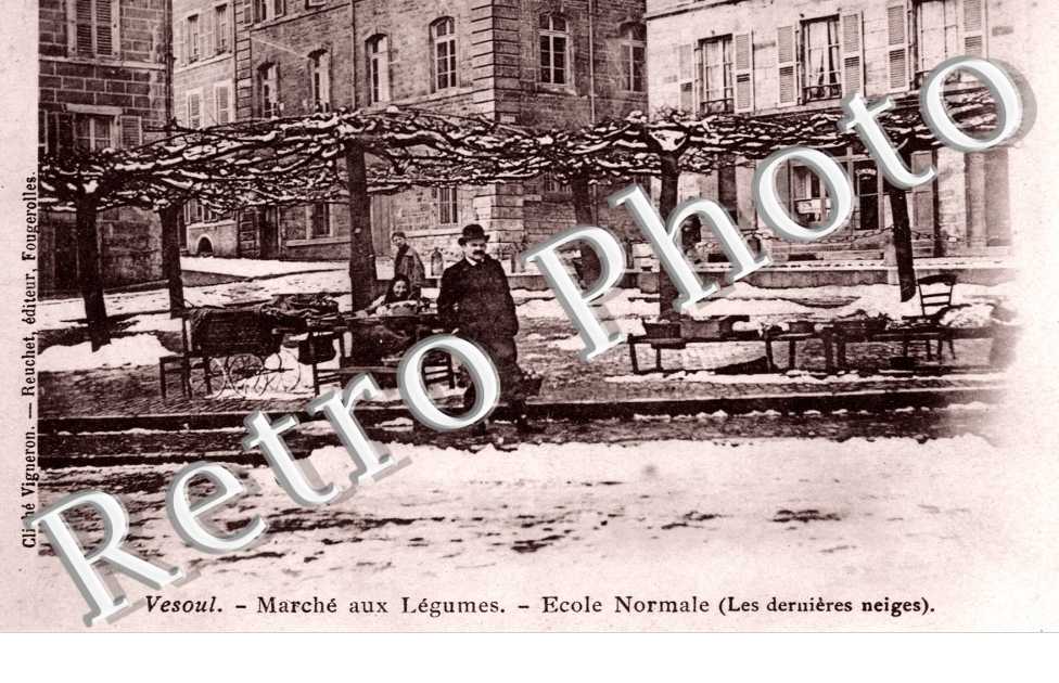 Marche aux legumes, Ecole Normale