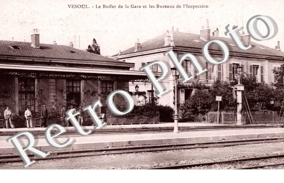 le Buffet de la Gare et les Bureaux de l&#039;Inspection