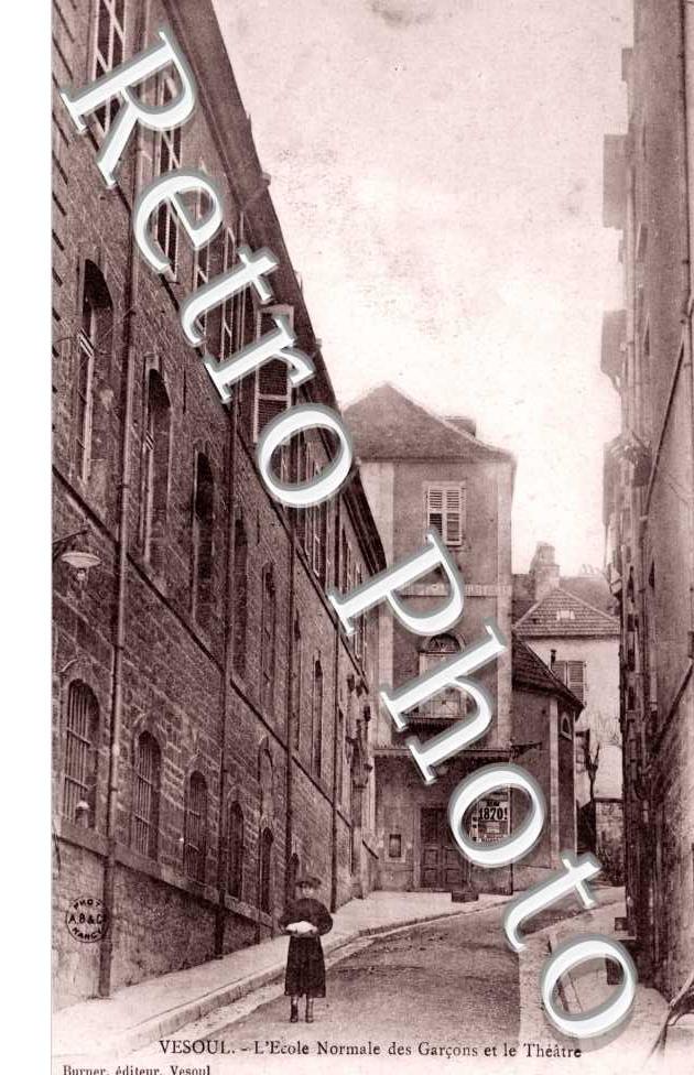 l&#039;ecole Normale des Garcons et le Theatre
