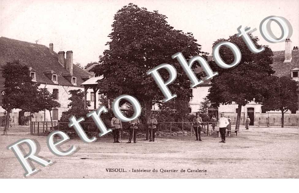Interieur du Quartier de Cavalerie