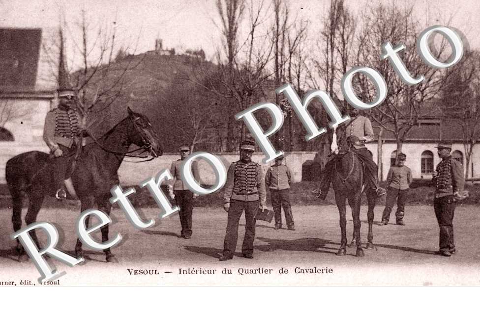 Interieur du Quartier de Cavalerie