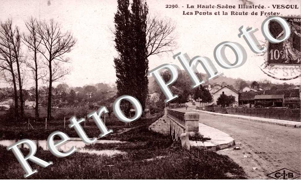 le Pont et la Route de Frotey