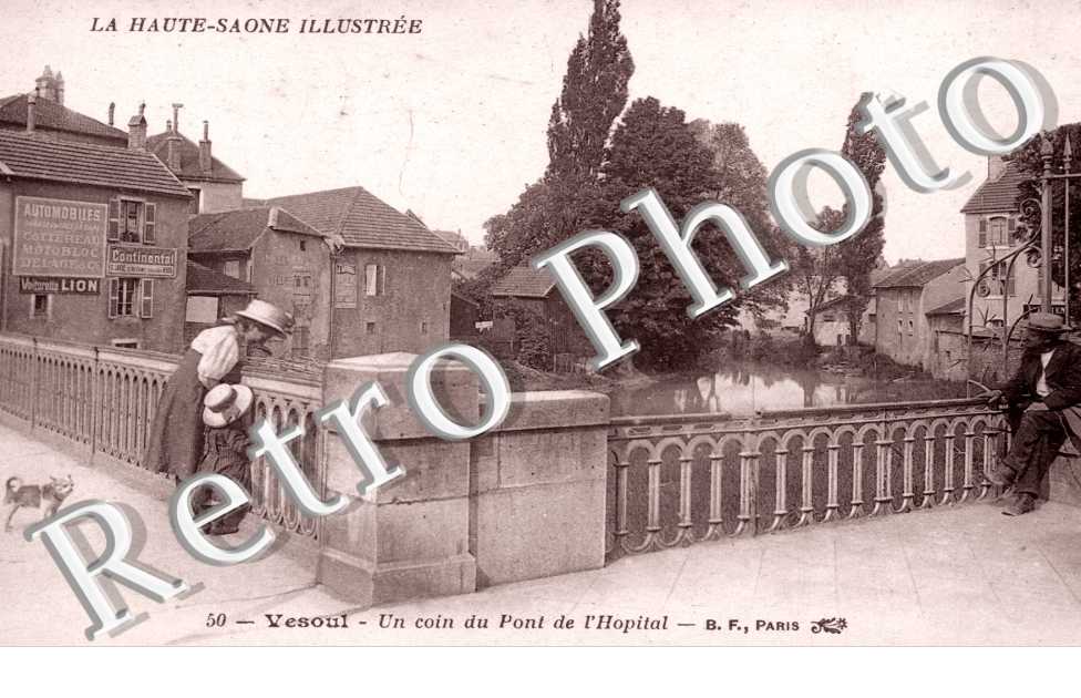 Un coin du pont de l&#039;Hopital