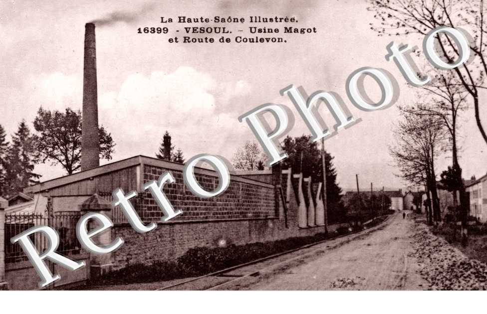 Usine Magot et Route de Couvelon