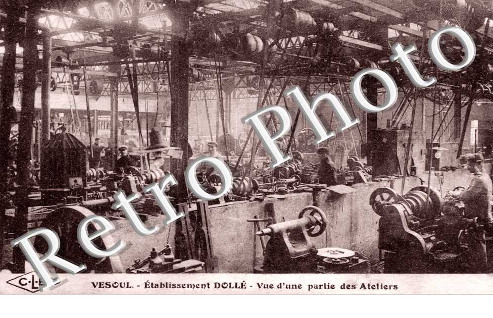 Etablissement Dolle, Vue d&#039;une partie des Ateliers