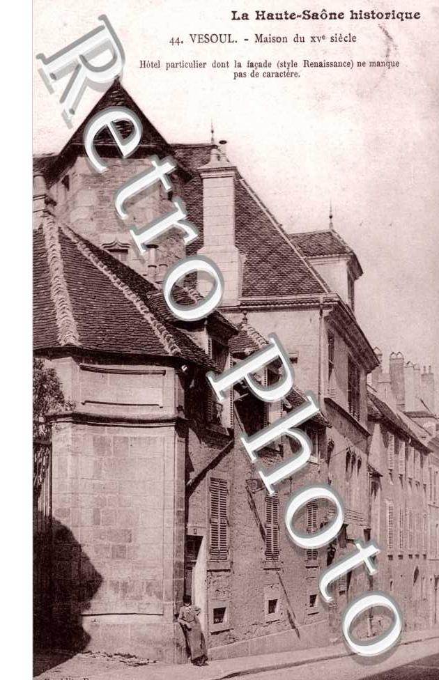 Maison du XVeme siecle