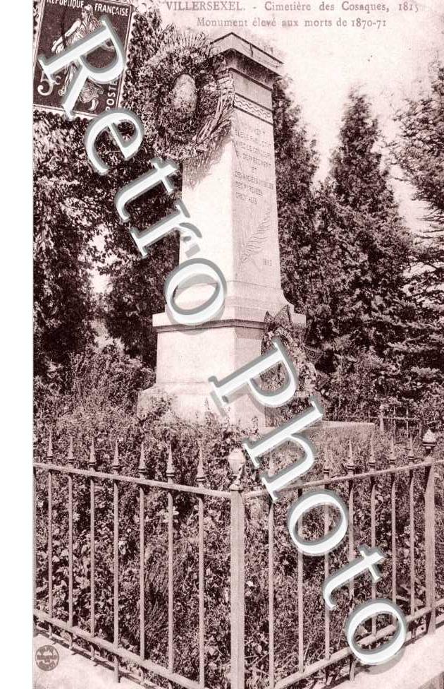 Cimetiere des Cosaques, 1815