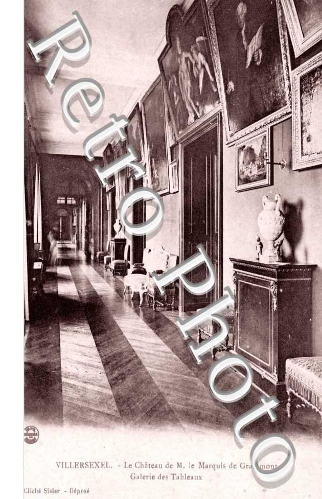 Chateau de M. Le Marquis de Grammont, Galerie des Tableaux