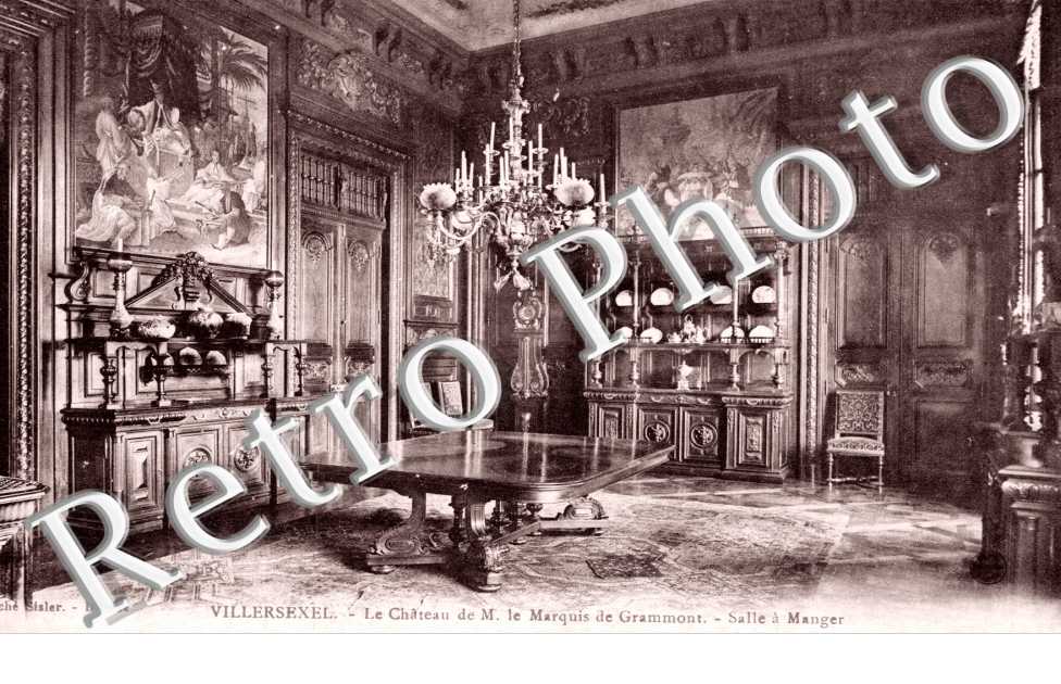 Chateau de M. Le Marquis de Grammont, Salle a Manger