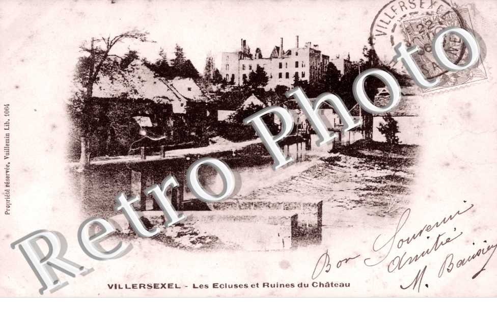 Les Ecluses et Ruines du Chateau