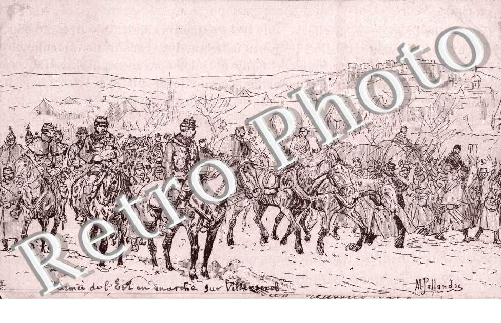 L&#039;Armee de l&#039;Est en marche sur Villersexel