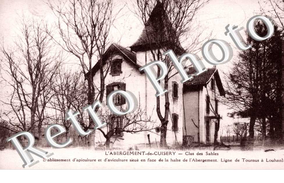Clos des Sables, Etablissement d&#039;apiculture et d&#039;aviculture