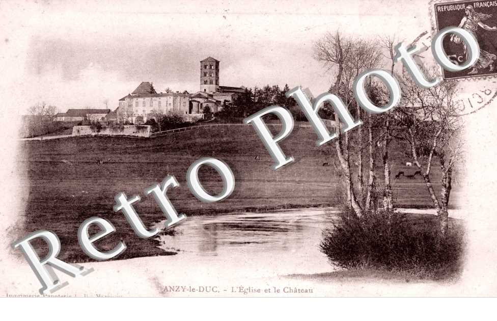 L&#039;eglise et le chateau