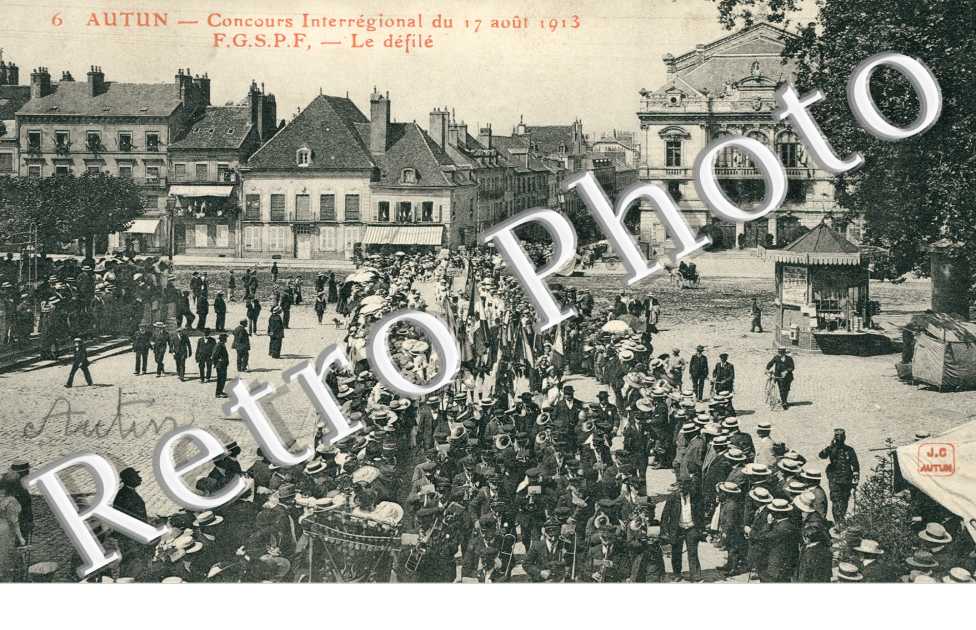 Concours interregional du 17 aout 1913 F. G.S. P. F.