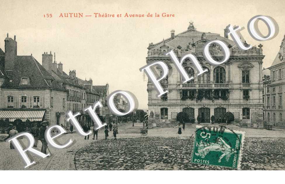 Avenue de la Gare et Theatre