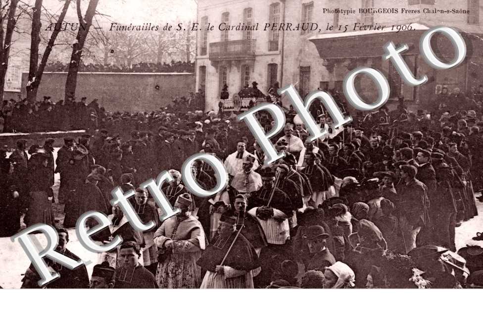 Funerailles de S.E. le Cardinal Perraud 15 fevrier 1906