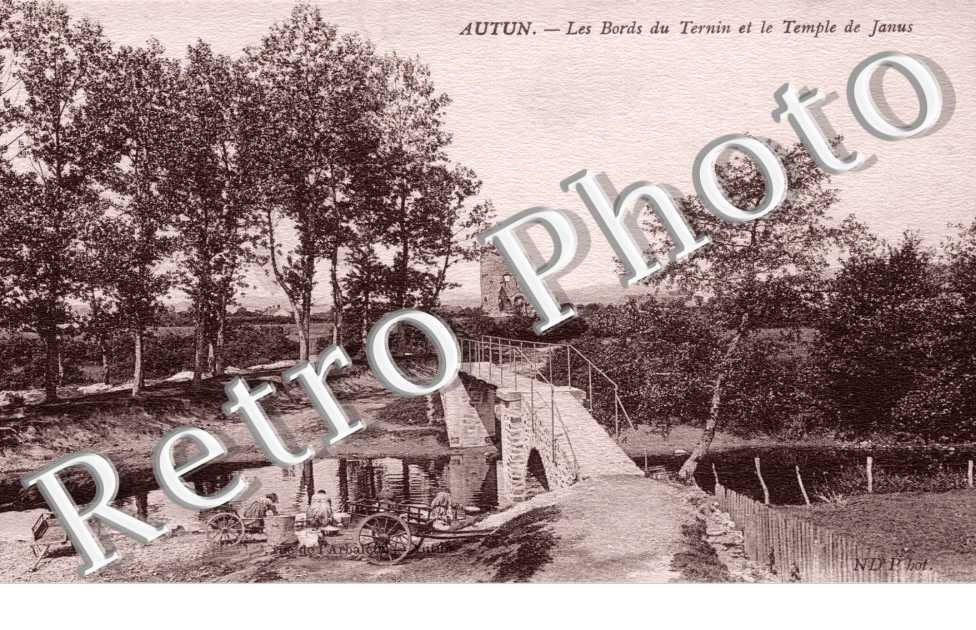 les bords du Ternin et le Temple de Janus