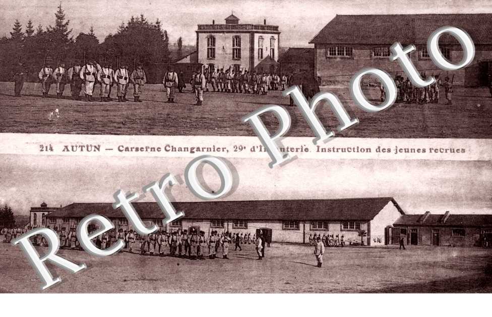 Caserne Changarnier 29 e regiment d'infanterie - instruction des jeunes recrues