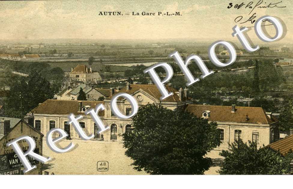 La gare - hotel de la gare (couleur)