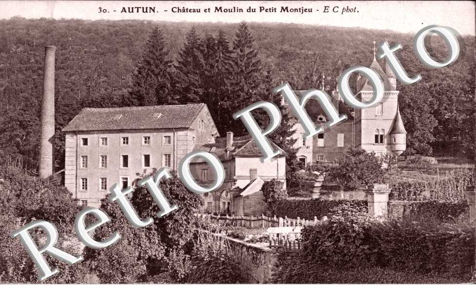 Chateau et Moulin du Petit Montjeu