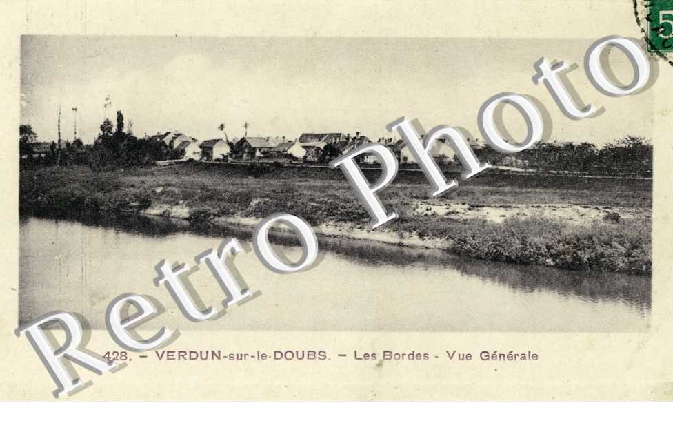 Verdun sur le Doubs, Vue generale