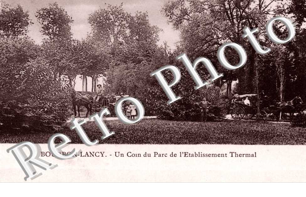 Un coin du Parc de l'Etablissement Thermal