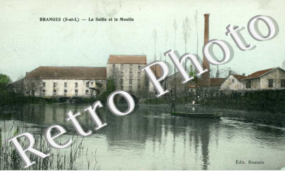 La Seille et le moulin